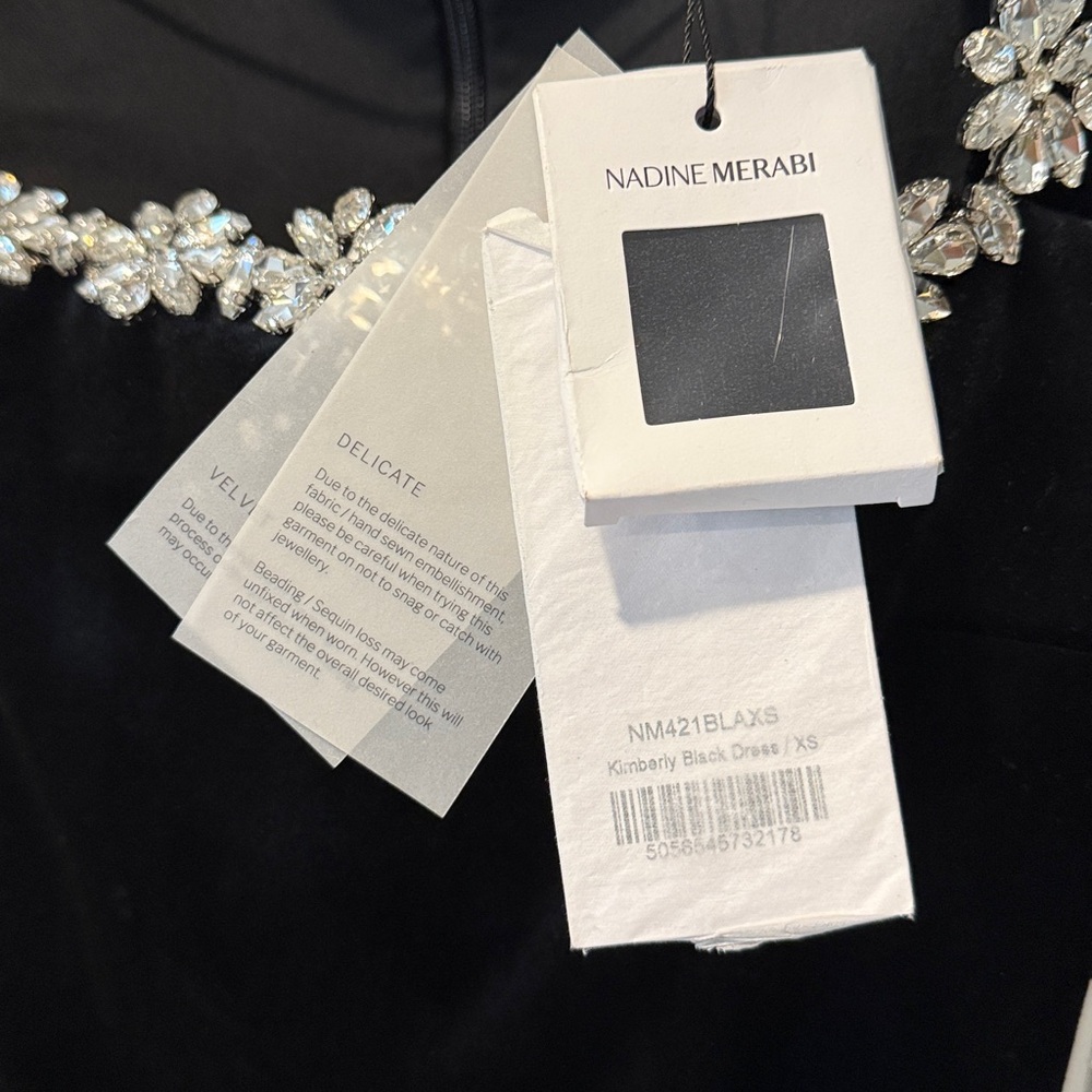 Nadine Merabi Kimberly Black Dress - Picture 10 of 12